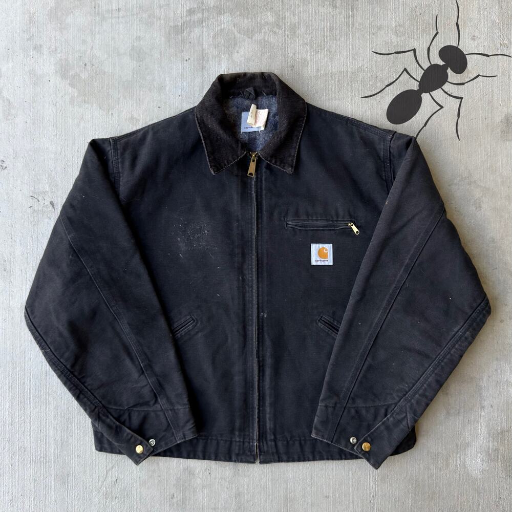 Carhartt J01 black Detroit work wear jacket